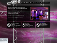 dk-sounds.de Webseite Vorschau