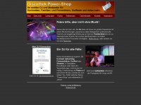 dj-power-shop.de Webseite Vorschau