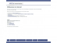 mbsol.de Webseite Vorschau