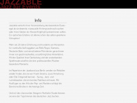 jazzable.de Webseite Vorschau
