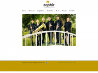 zephir-trompeten.de Webseite Vorschau