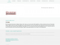 collegium-cantorum-saar.de Webseite Vorschau