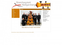 streichseptett-heiligenberg.de Webseite Vorschau