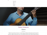 denis-omerovic.de Webseite Vorschau