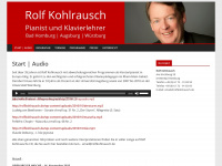 rolfkohlrausch.de Webseite Vorschau