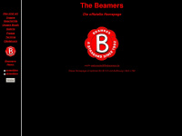 thebeamers.de Webseite Vorschau
