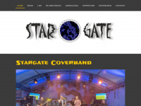 stargate-band.de Webseite Vorschau