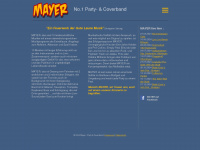 mayer-live.de Webseite Vorschau