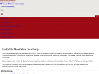qualitative-forschung.de Webseite Vorschau