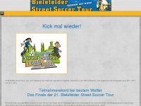 bielefelder-street-soccer-tour.de Webseite Vorschau