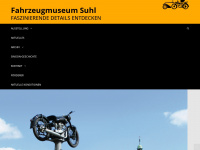 fahrzeug-museum-suhl.de Webseite Vorschau