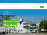 rheinberg.de Webseite Vorschau