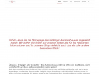 goettinger-auktionshaus.de Webseite Vorschau