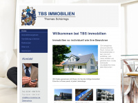 tbs-immobilien.de Webseite Vorschau