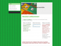 edition-froschmusik.de Webseite Vorschau