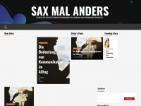 sax-mal-anders.de Webseite Vorschau