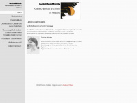 goldsteinmusik.de Webseite Vorschau
