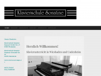klavierschulewiesbaden.de Webseite Vorschau