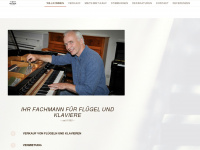 klavierbau-symann.de Webseite Vorschau