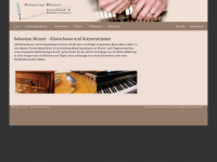 klavierbauer-muenzer.de Webseite Vorschau