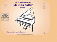 klavierunterrichtinbremen.de Webseite Vorschau
