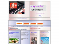 songwriter-hamburg.de Webseite Vorschau