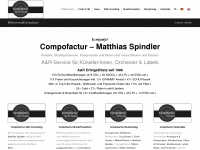 compofactur.com Webseite Vorschau