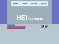 heikaymusic.de Webseite Vorschau