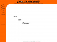 chorus-records.de Webseite Vorschau