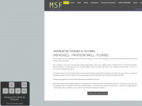 msf-events.de Webseite Vorschau