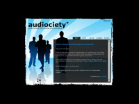 audiociety.de Webseite Vorschau