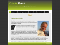 oliverganz-music.de Webseite Vorschau