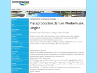 paceproduction.de Webseite Vorschau