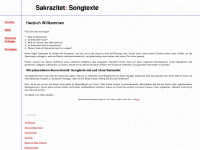sakrazitet.de Webseite Vorschau