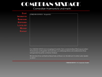 comedian-sixpack.de Webseite Vorschau
