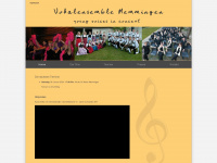 vokalensemble-mm.de Webseite Vorschau