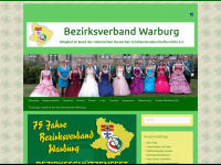 bv-warburg.de Webseite Vorschau
