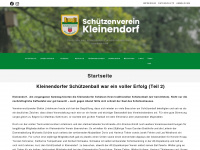 sv-kleinendorf.de Webseite Vorschau