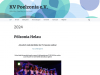 poelzonia.de Webseite Vorschau