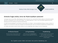 mathias-priebe.de Webseite Vorschau