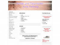 ballettmoden-rehberg.de Webseite Vorschau