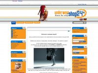 underwear-shop24.de Webseite Vorschau