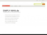 simply-man.de Webseite Vorschau