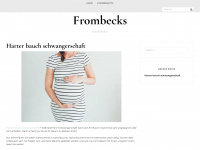 frombecks-koestlichkeiten.de Webseite Vorschau