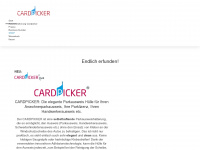 cardpicker.de Webseite Vorschau