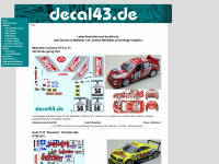 decal43.de Webseite Vorschau