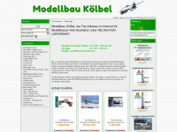 modellbau-koelbel.de Webseite Vorschau