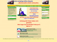 camping-online-shop.de Webseite Vorschau
