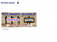 magnum-versand.de Webseite Vorschau