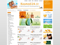 kosmedi24.de Webseite Vorschau